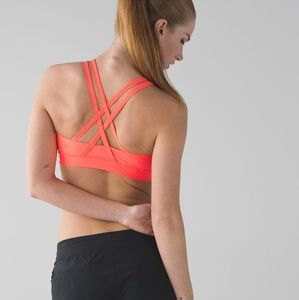 🚫SOLD🚫RARE Lululemon Energy Bra H2O Grapefruit 6